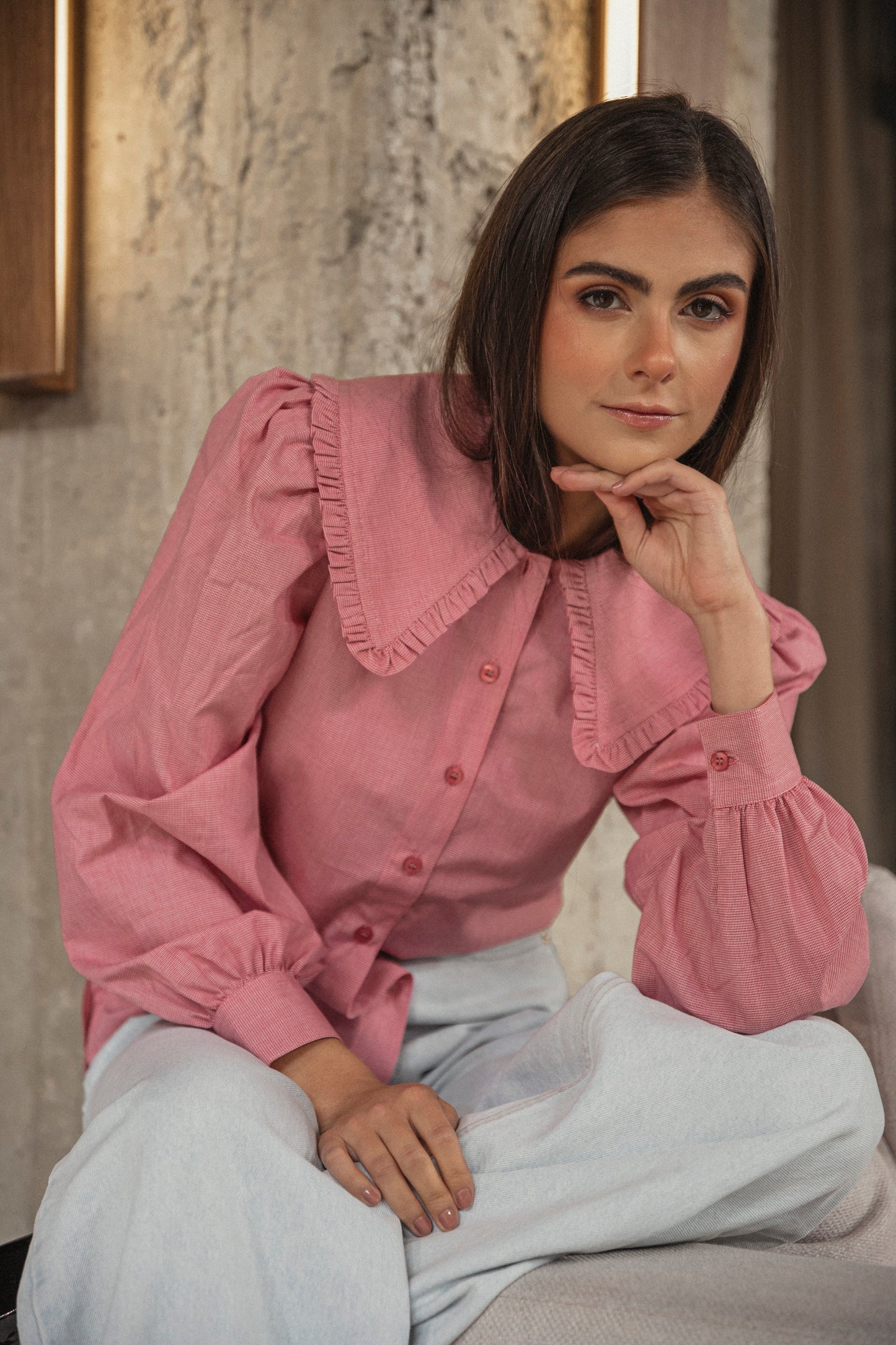 BLUSA VICTORIA ROJA