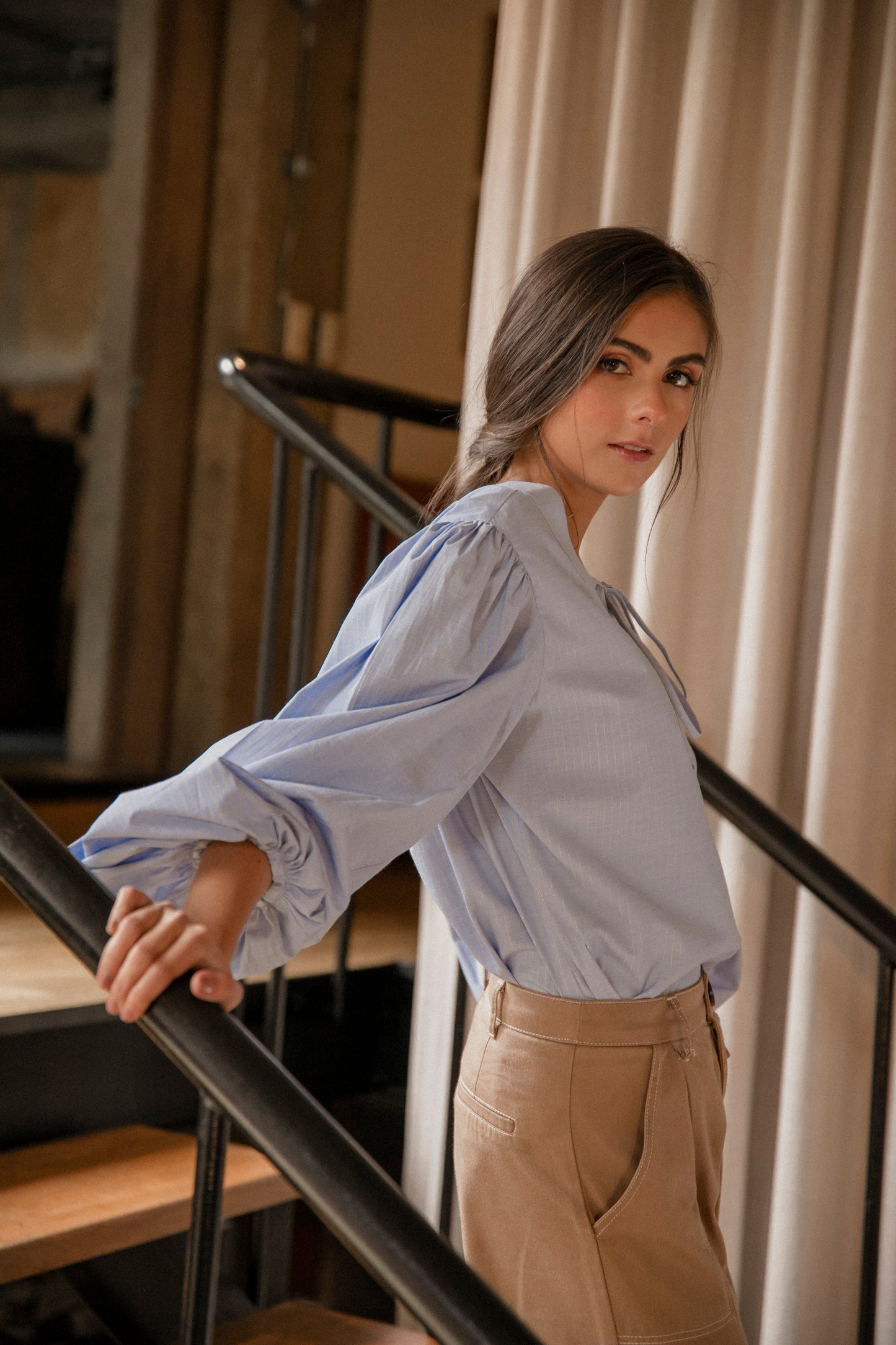 BLUSA DAKOTA AZUL
