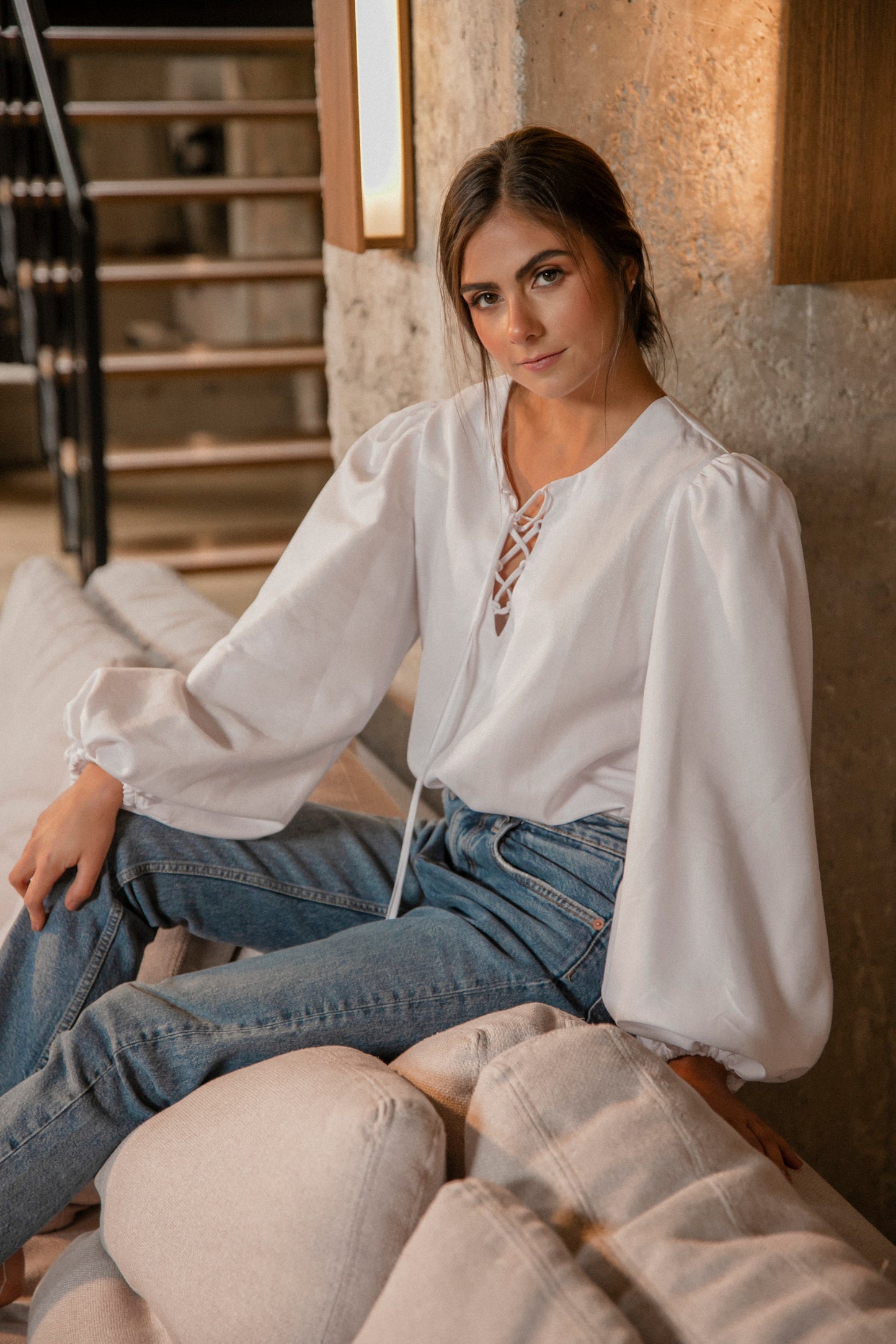 BLUSA DAKOTA BLANCA