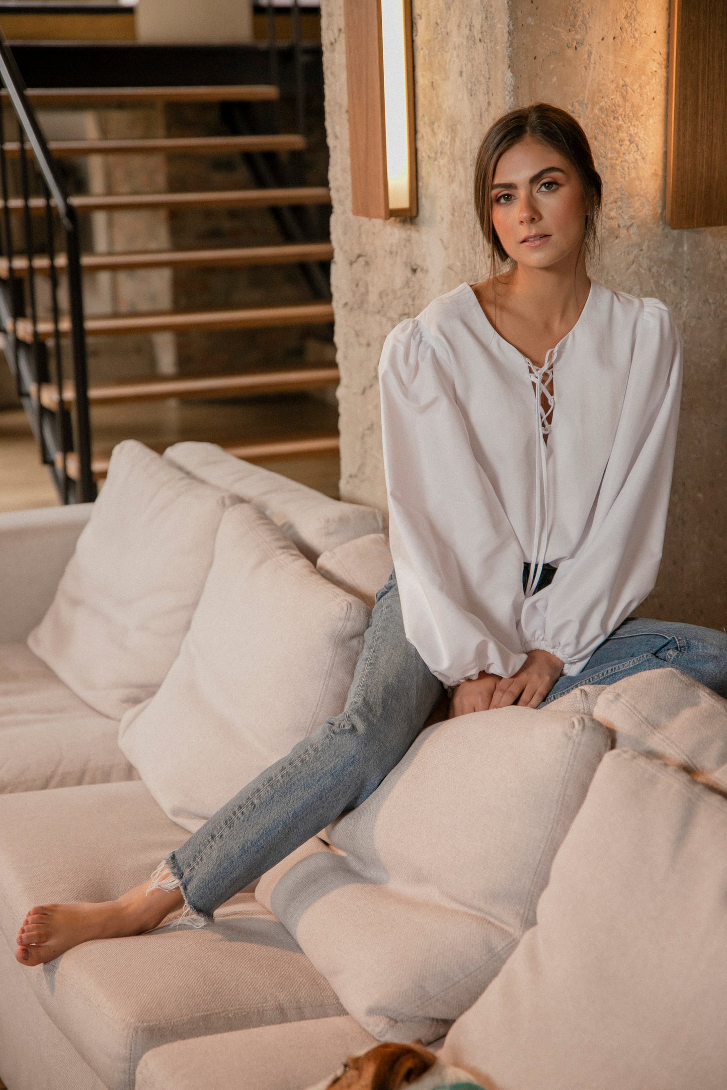 BLUSA DAKOTA BLANCA