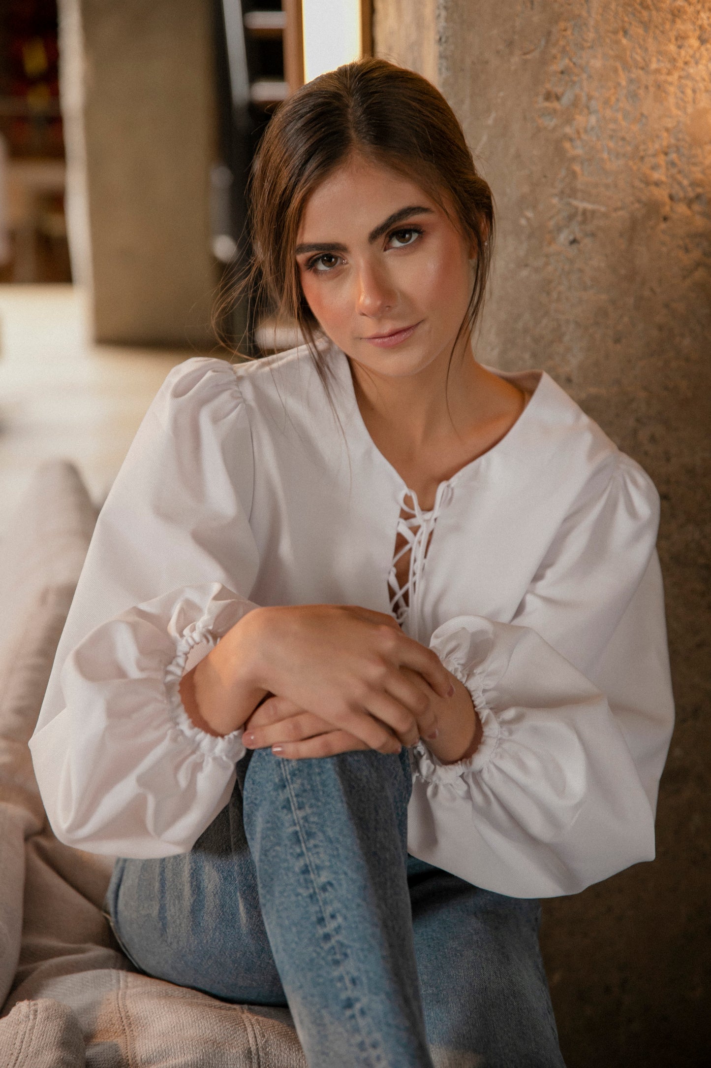 BLUSA DAKOTA BLANCA