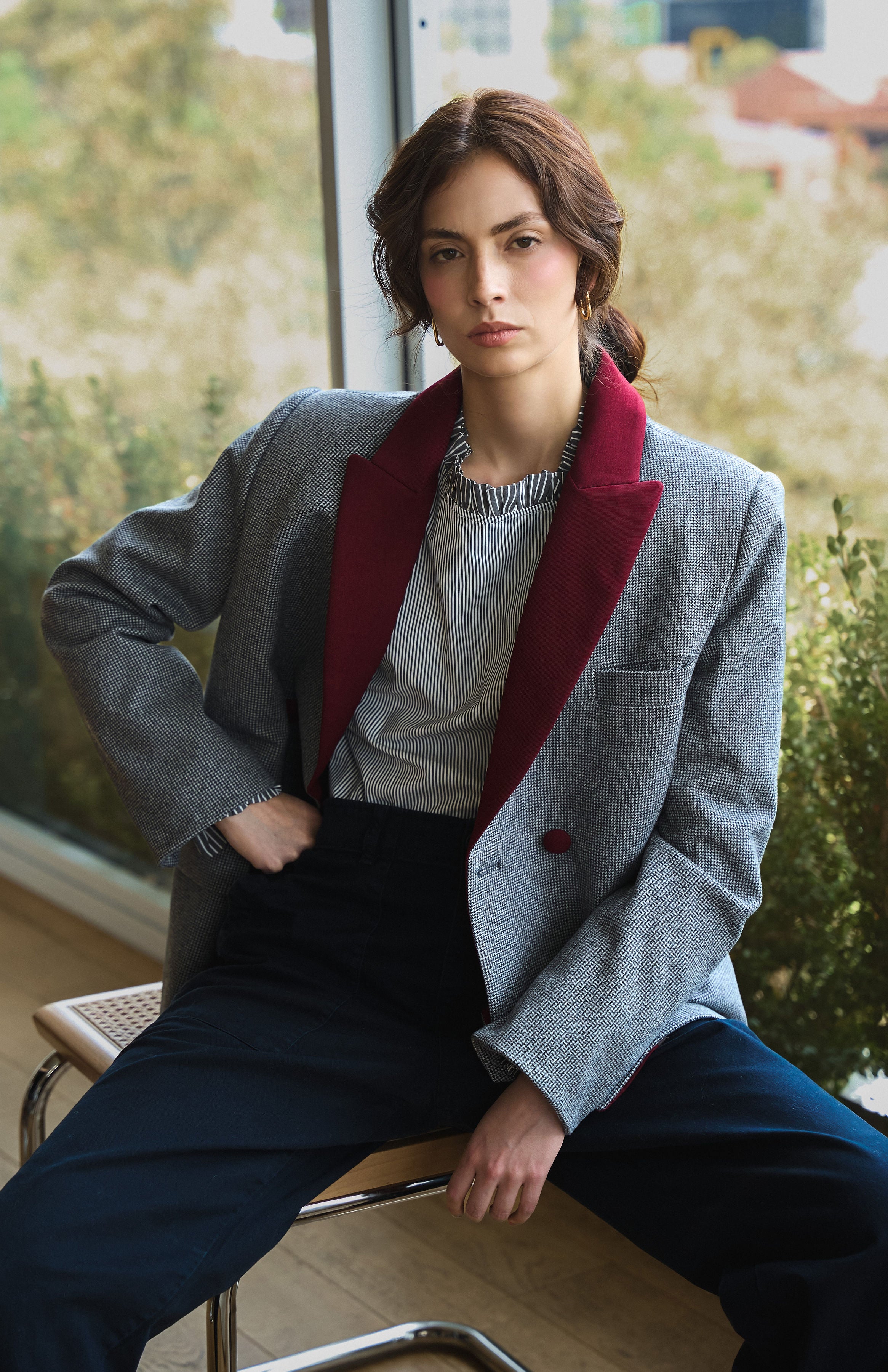 Blazer Kyoto Vino Tinto